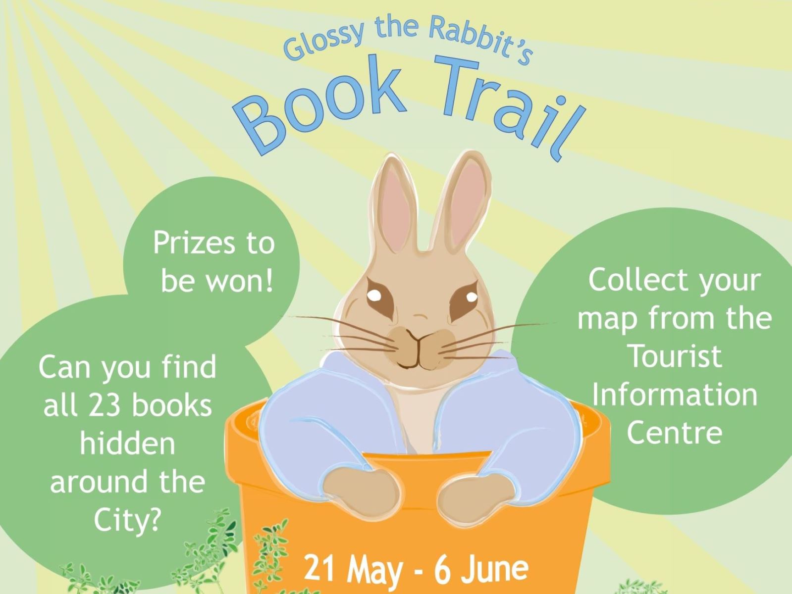 Glossy the Rabbit Book Trail